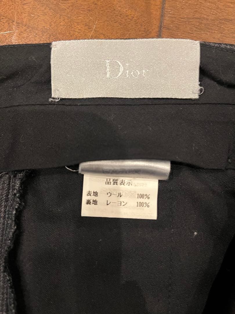 Dior Homme エディ期　ダークグレー シングルブレストスーツ　サイズ46