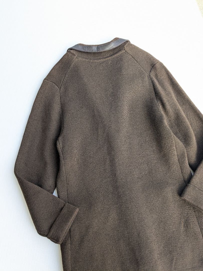 貴重◎ 90's lanvin wool × leather jacket