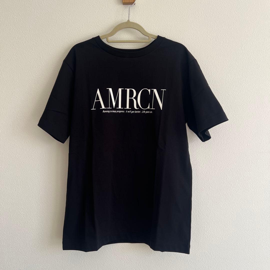 AMERICANA/アメリカーナ　AMRCN ロゴTシャツ