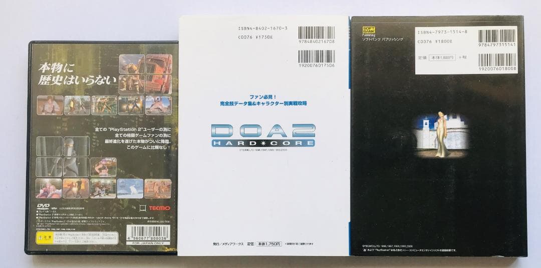 Dead or Alive 2 DOA2 Hard Core 公式攻略ガイド