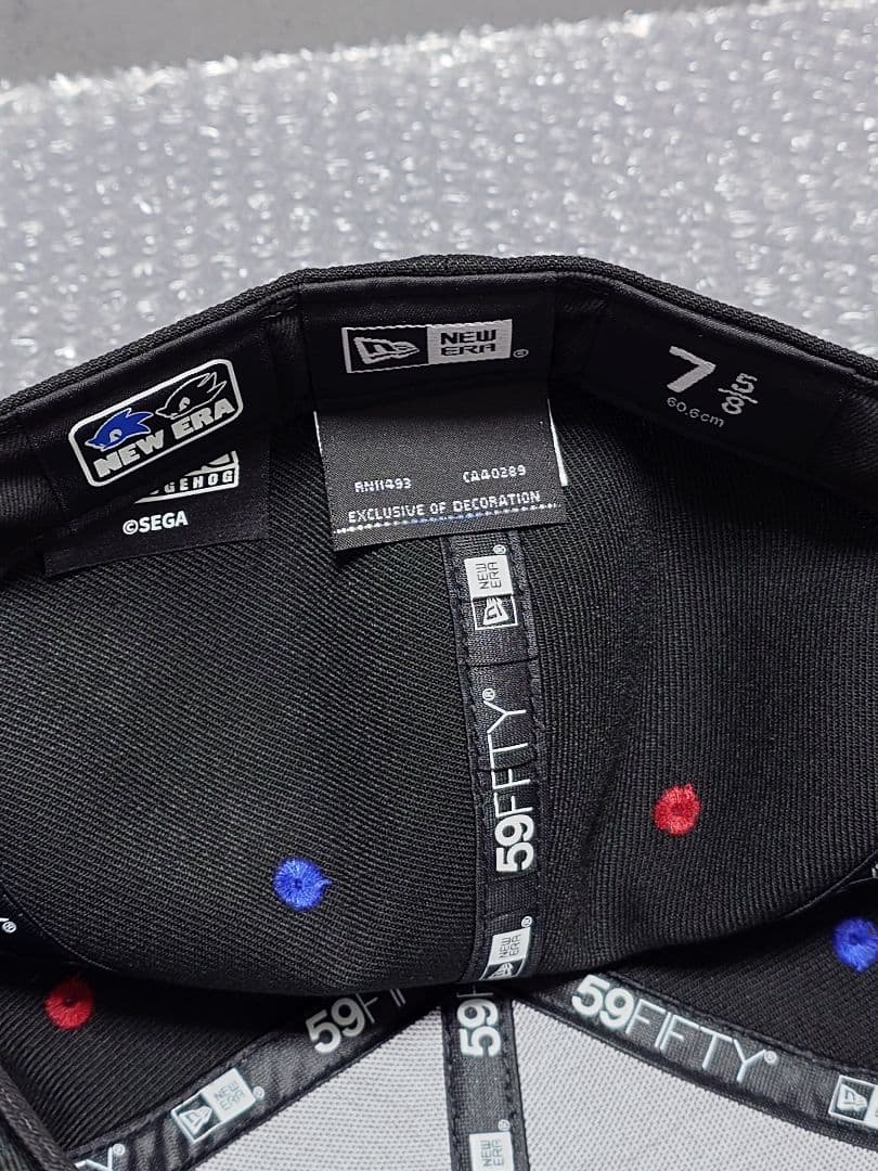 ハ*ト様 59FIFTY SONIC ソニック シャドウ ブラック7(5/8)