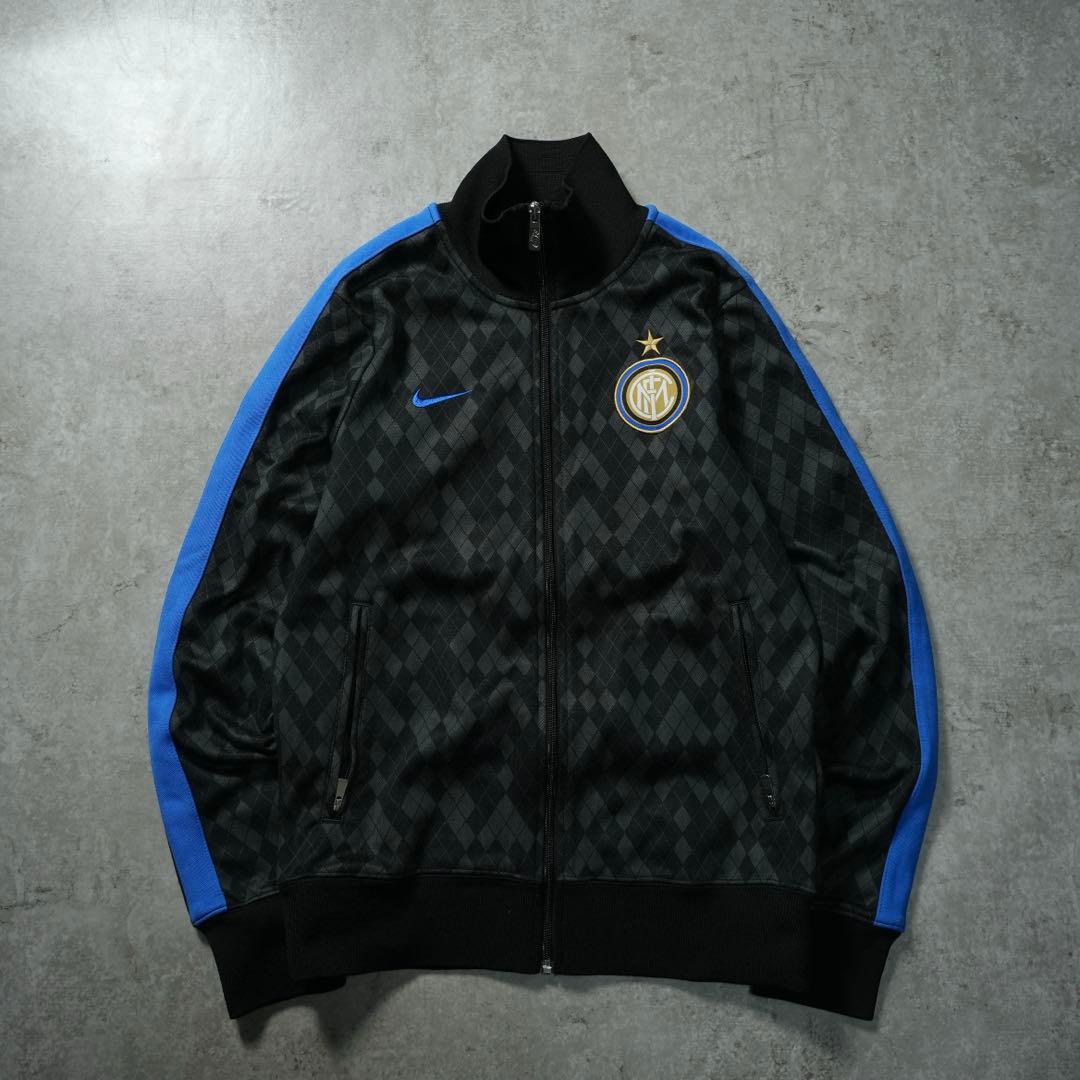 00s NIKE インテル トラックジャケット ジャージ アームライン y2k