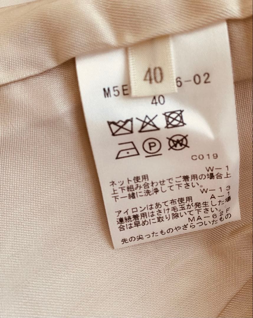 エポカ　クロスチェック ダブルブレストジャケット