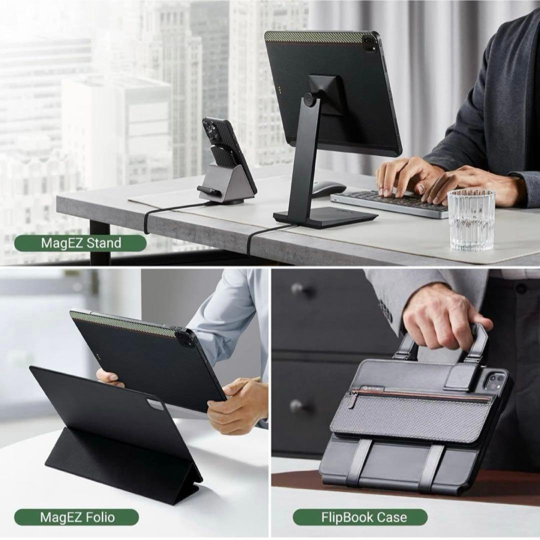 PITAKA 2024 iPad Pro 11インチ ケース 軽量 極薄