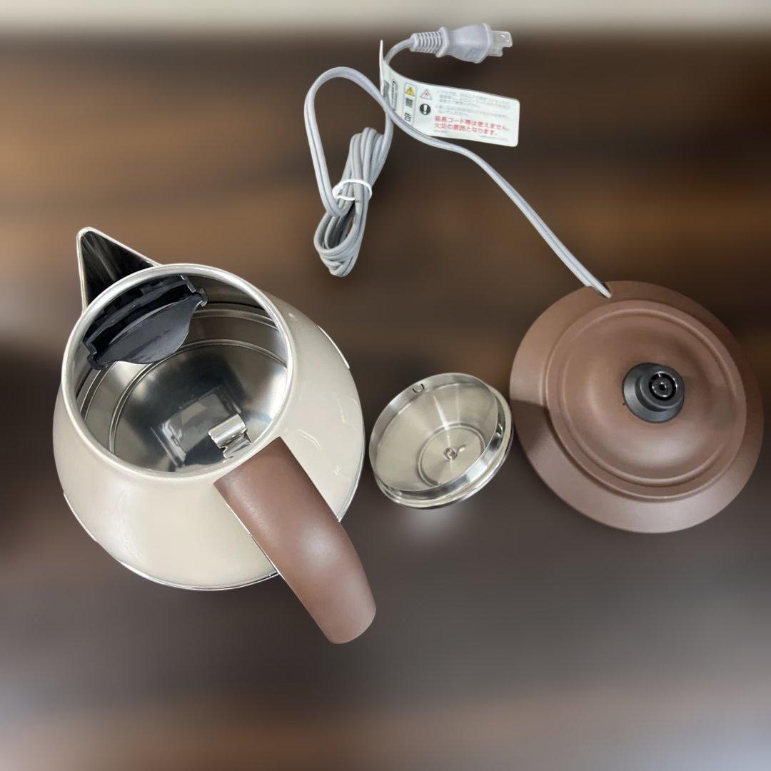 新品未使用デロンギ アイコナicona・ヴィンテージ ベージュ電気ケトル