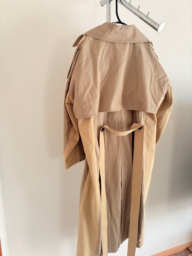 enfold BICOLOR TRENCH COAT ベージュ　36