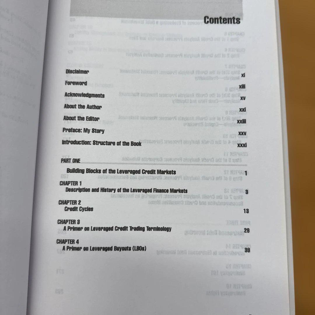 ビジネス・経済 The Credit Investor's Handbook