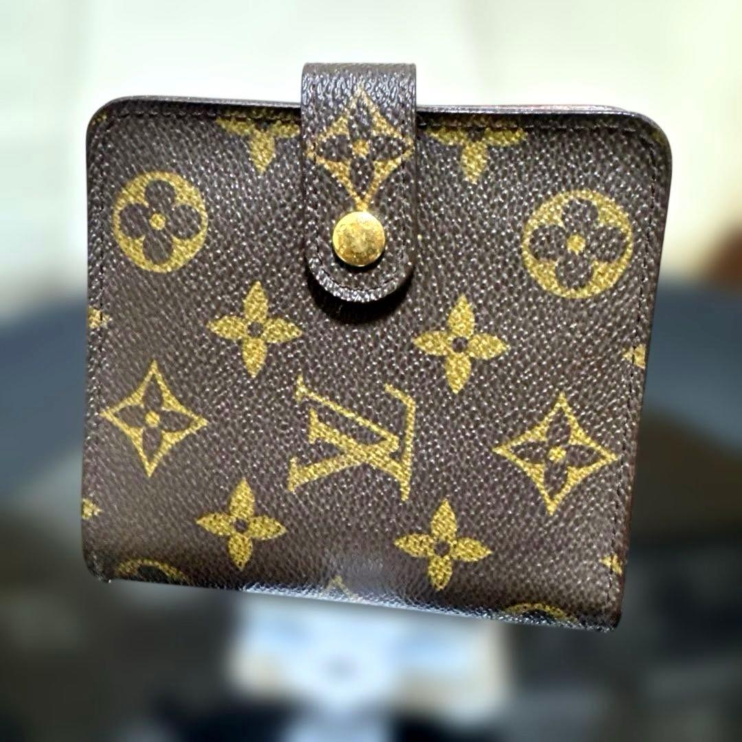 ③☆良品☆モノグラム♪コンパクトジップ 折り財布