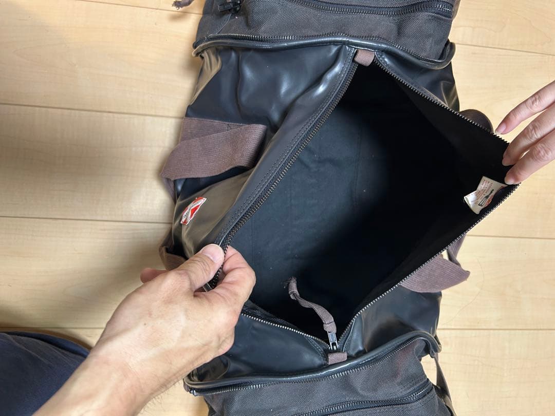 LUGGAGE LABEL 吉田カバン製ドラムバッグ