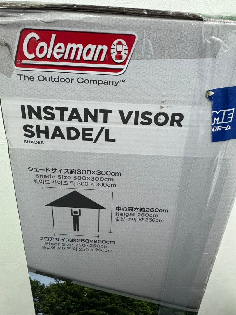 Coleman インスタントバイザーシェードL