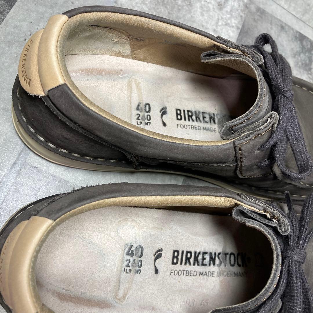 【良品】✨BIRKENSTOCK パサデナ　ヌバック　モカシン　ローファーBR