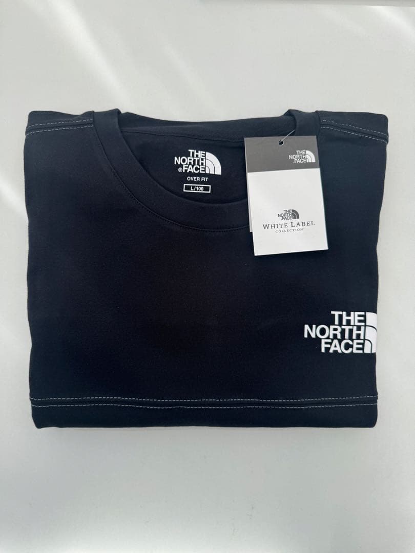 新作‼️ノースフェイス ステッチ オーバーフィット　Tシャツ　半袖 L　韓国限定