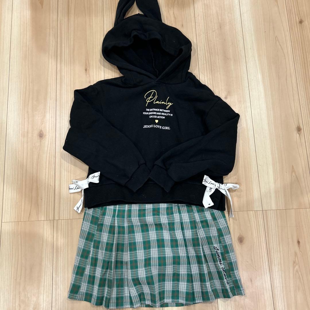 女の子まとめ売りジェニィラブ12点（マフラー含む）ZARA1点150cm