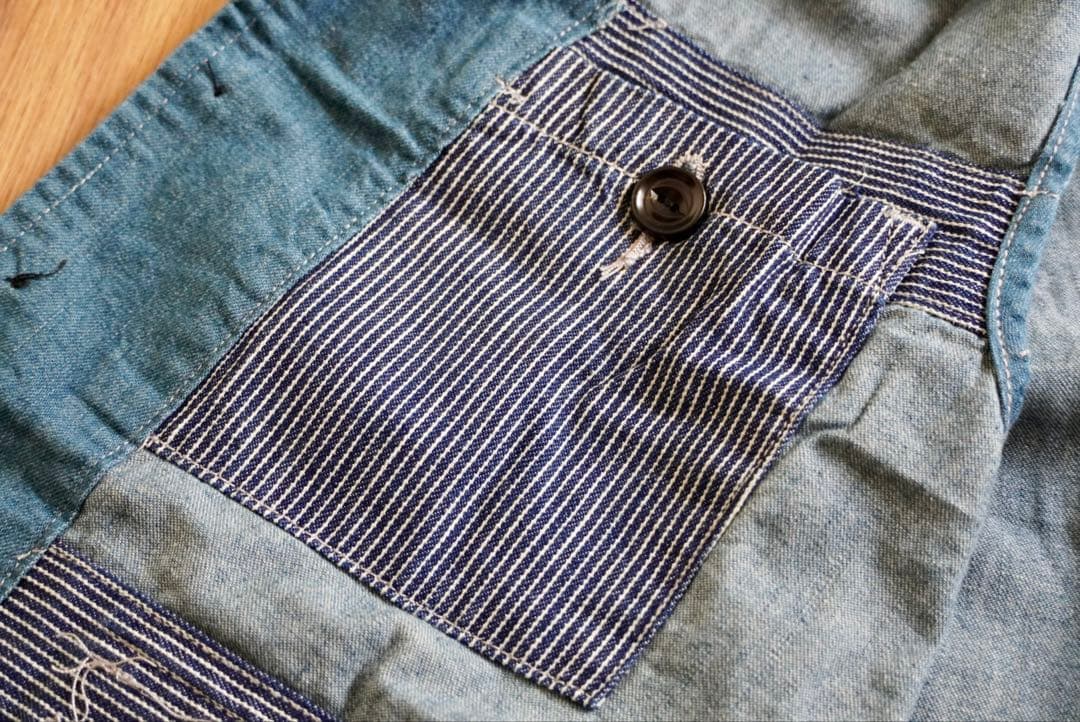 【ガッキー】新品未使用品 RRL インディゴ デニム ベスト Lサイズ