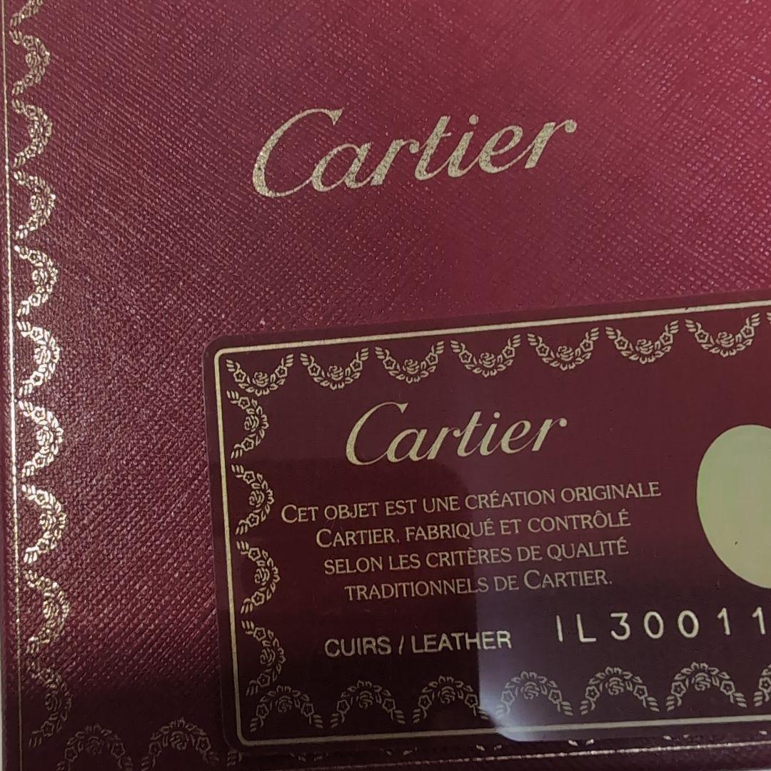 未使用訳あり品 Cartier カルティエ ハッピーバースデー 二つ折り財布