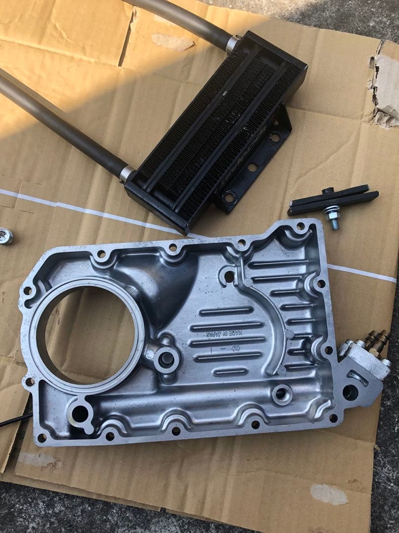 ゼファー400/550純正オイルパン JMC取出口付 Z400FX/550FX