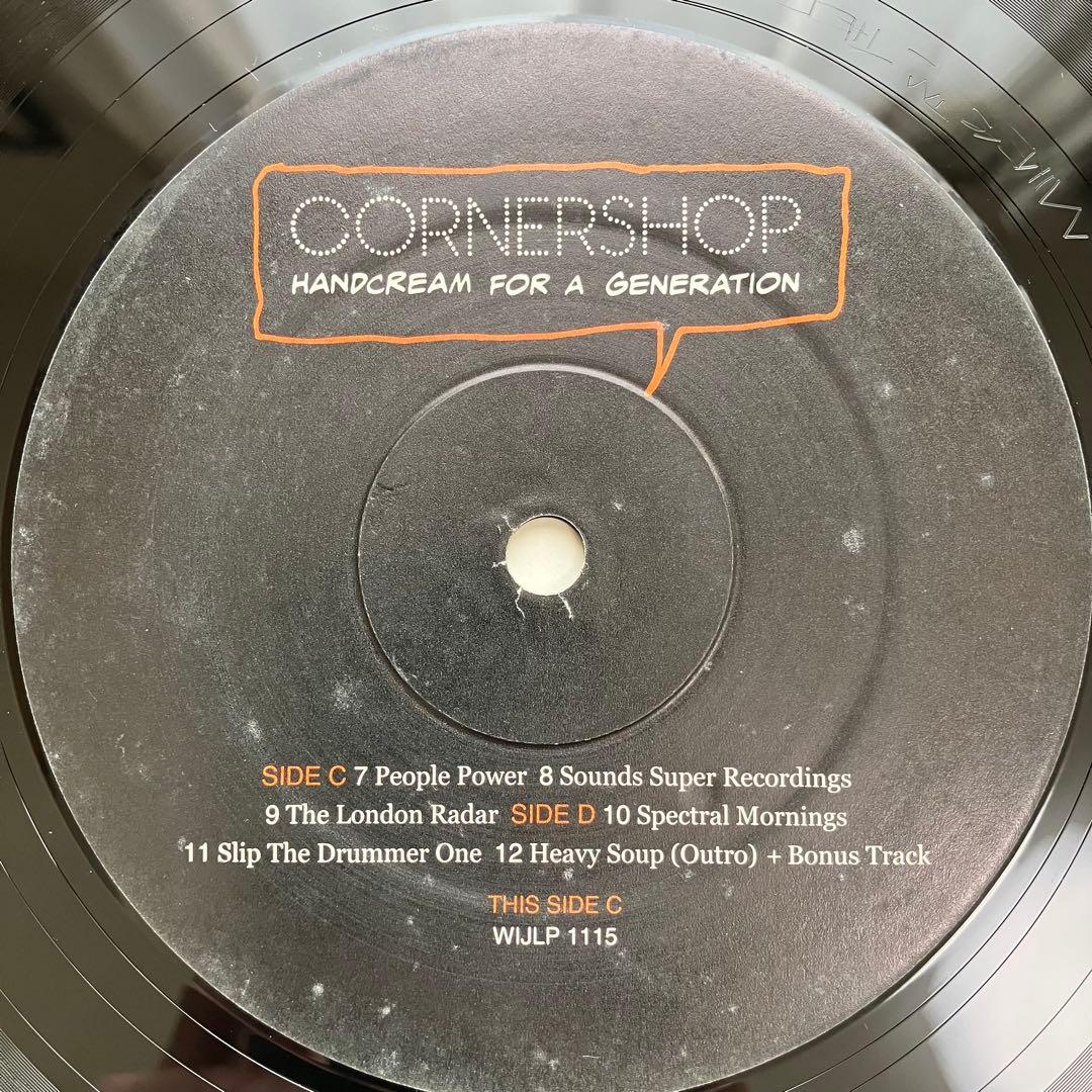 CORNERSHOP/ Handcream For A.. 2LP 2002年