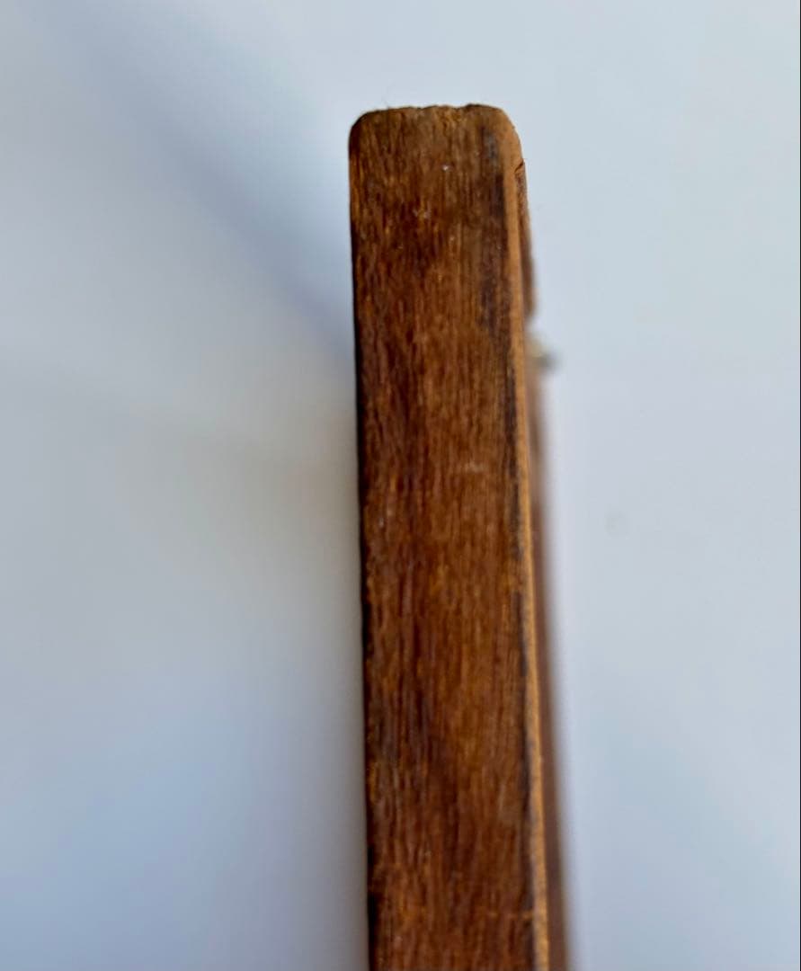 フランスアンティーク 小さな木製額 12.7×17.5cm