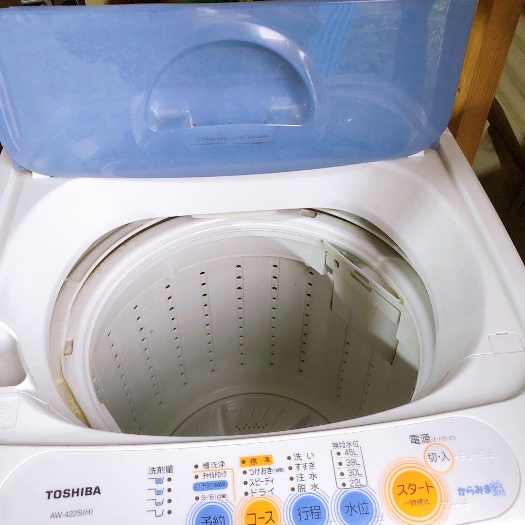 TOSHIBA 東芝 AW-422S 洗濯機