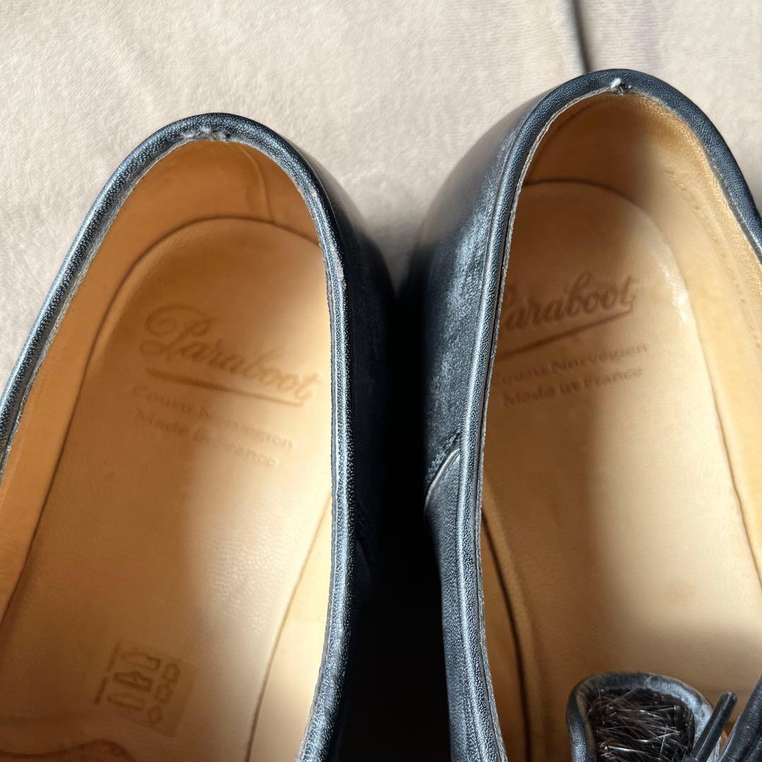 廃盤　paraboot ミカエルフォック ブラック アザラシ　43