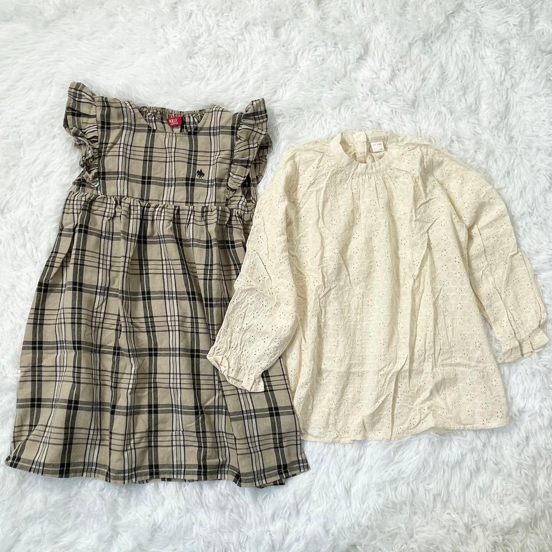 【子供服】 まとめ売り 女の子 120 長袖 半袖 春夏 秋冬 おしゃれ