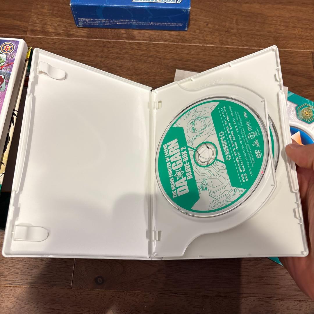 DA☆GARN BRAVE-BOX 全2巻 DVD 伝説の勇者　ダガーン　希少品