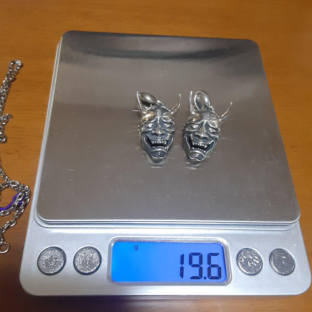 般若　シルバーネックレスとストラップ　SV925