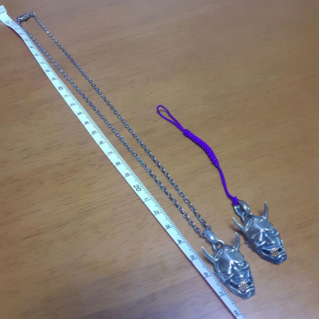 般若　シルバーネックレスとストラップ　SV925
