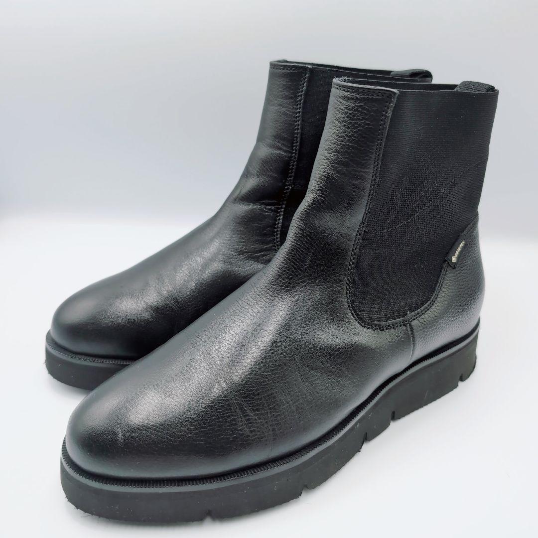 ✨️ほぼ新品✨️マドラス×ゴアテックス　軽量　厚底　幅広　本革　23 黒　防水