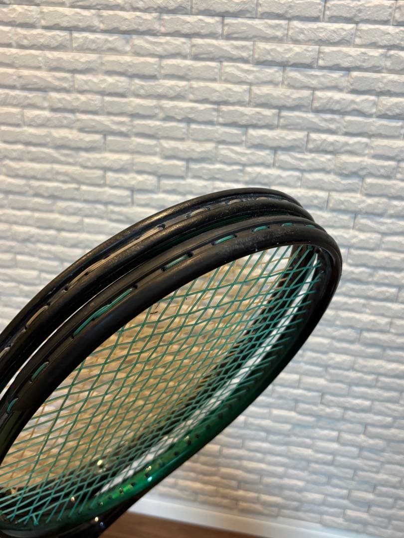 ケース2ケ+ボール1ヶPrince GRAPHITE他テニスラケット2本セット