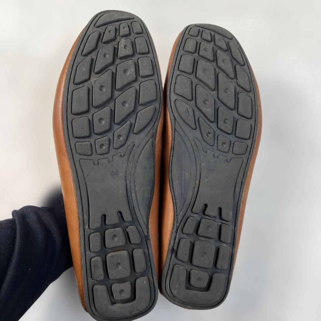 TOD’S トッズ ビットローファー ドライビング 27.5-28cm 茶 良品