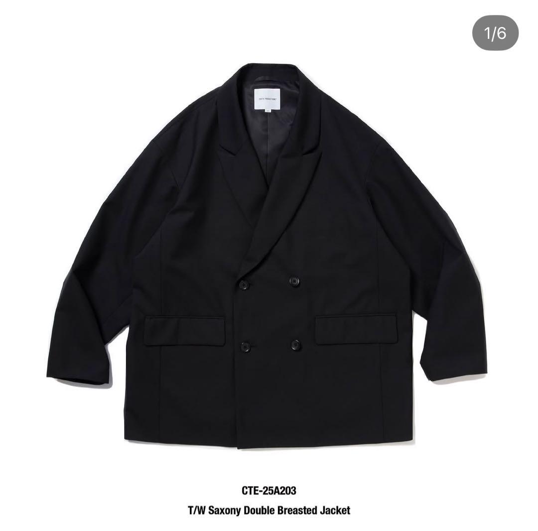 COOTIE 25AW ダブルジャケット ブラック CTE-25A203 美品