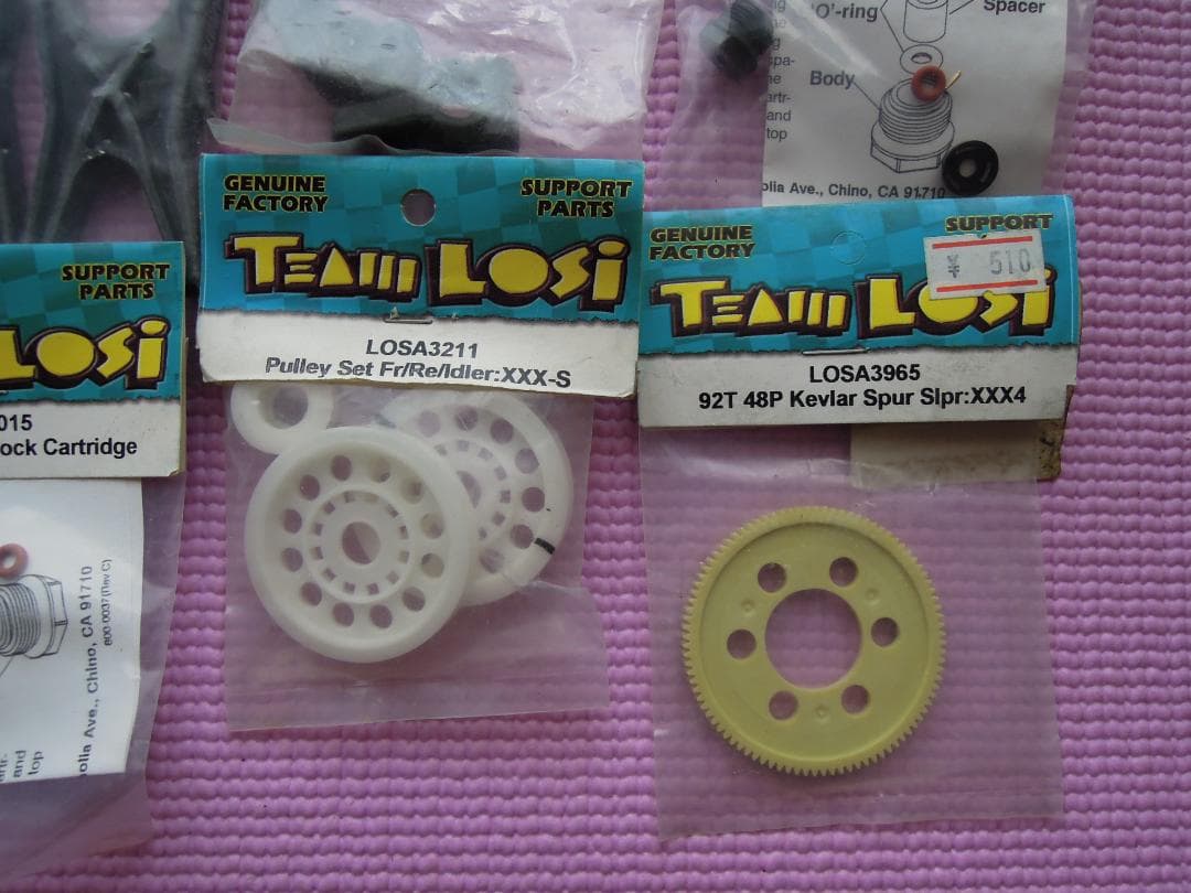 Team Losi XXX XX4パーツ等　チームロッシ　オフロード　4WD
