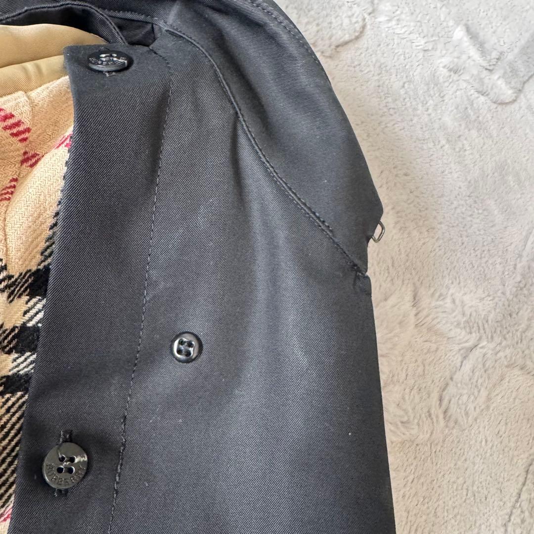 BURBERRY LONDONトレンチコート ブラック 40ライナー