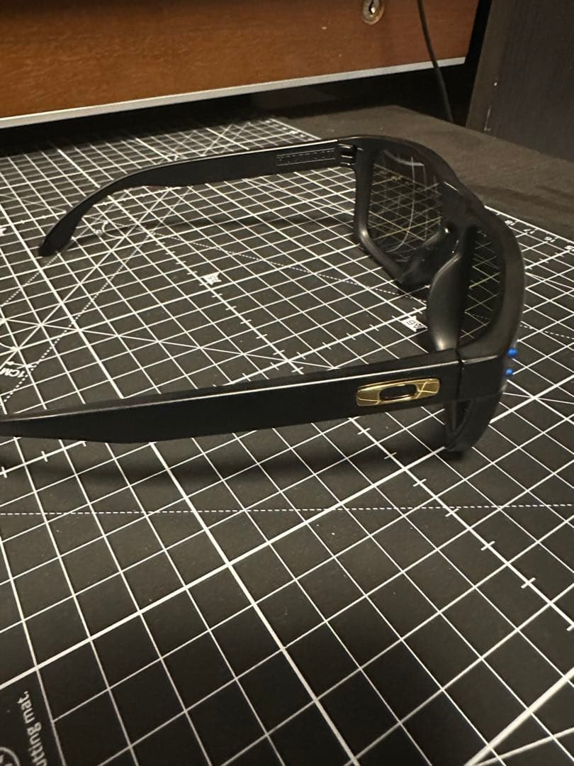 OAKLEY HOLBROOK オークリー 青 偏光 prism グラスコード付