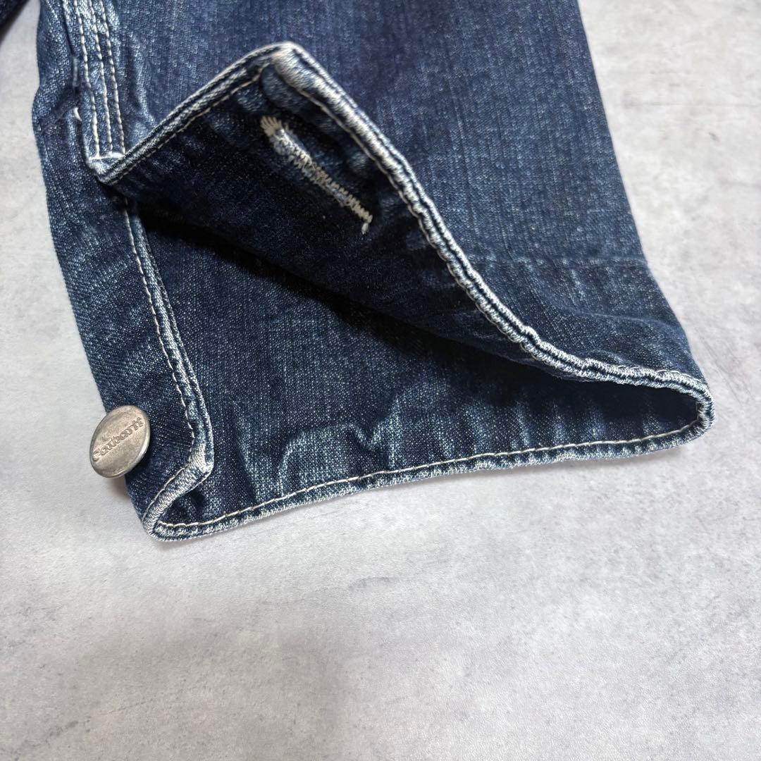 美品 Carhartt デニムカバーオール M ワークジャケット