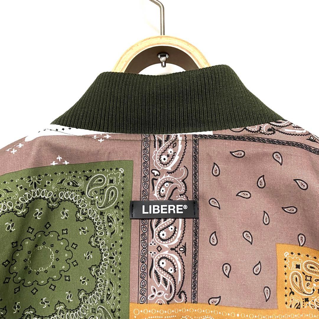 LIBERE / バンダナ柄MA-1ジャケット / 新品未使用 / Mサイズ