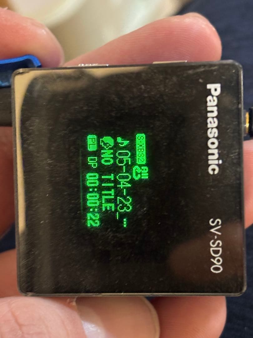 Panasonic SV-SD90 オーディオプレーヤー　D-snap 中古