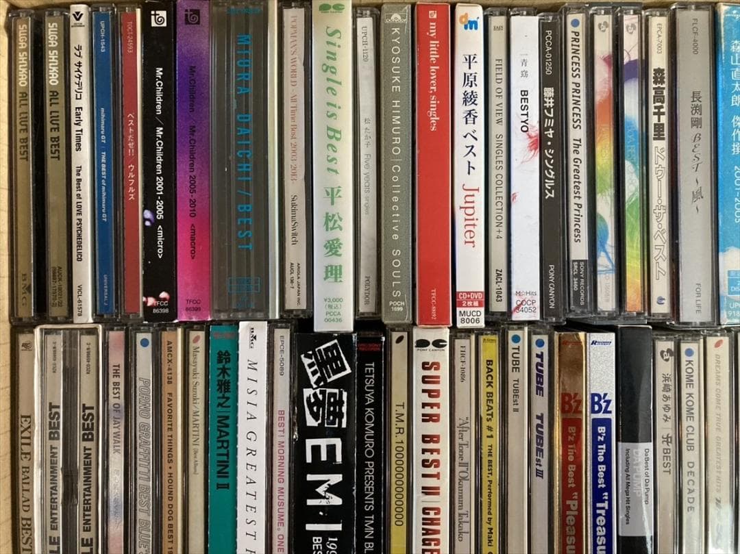 邦楽 ベストアルバム CD まとめて80枚セット [KH558]