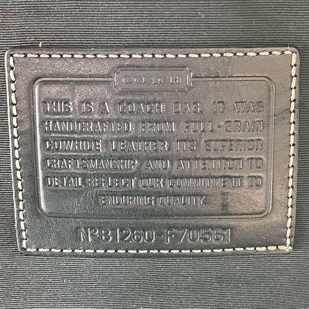 美品✨COACH コーチ ボストンバッグ レザー ブラック 2way 大容量