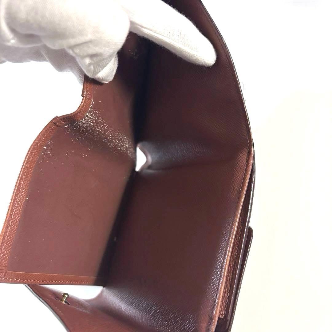 ルイヴィトン モノグラム ポルトモネ ビエ カルトクレディ 財布 Wホック