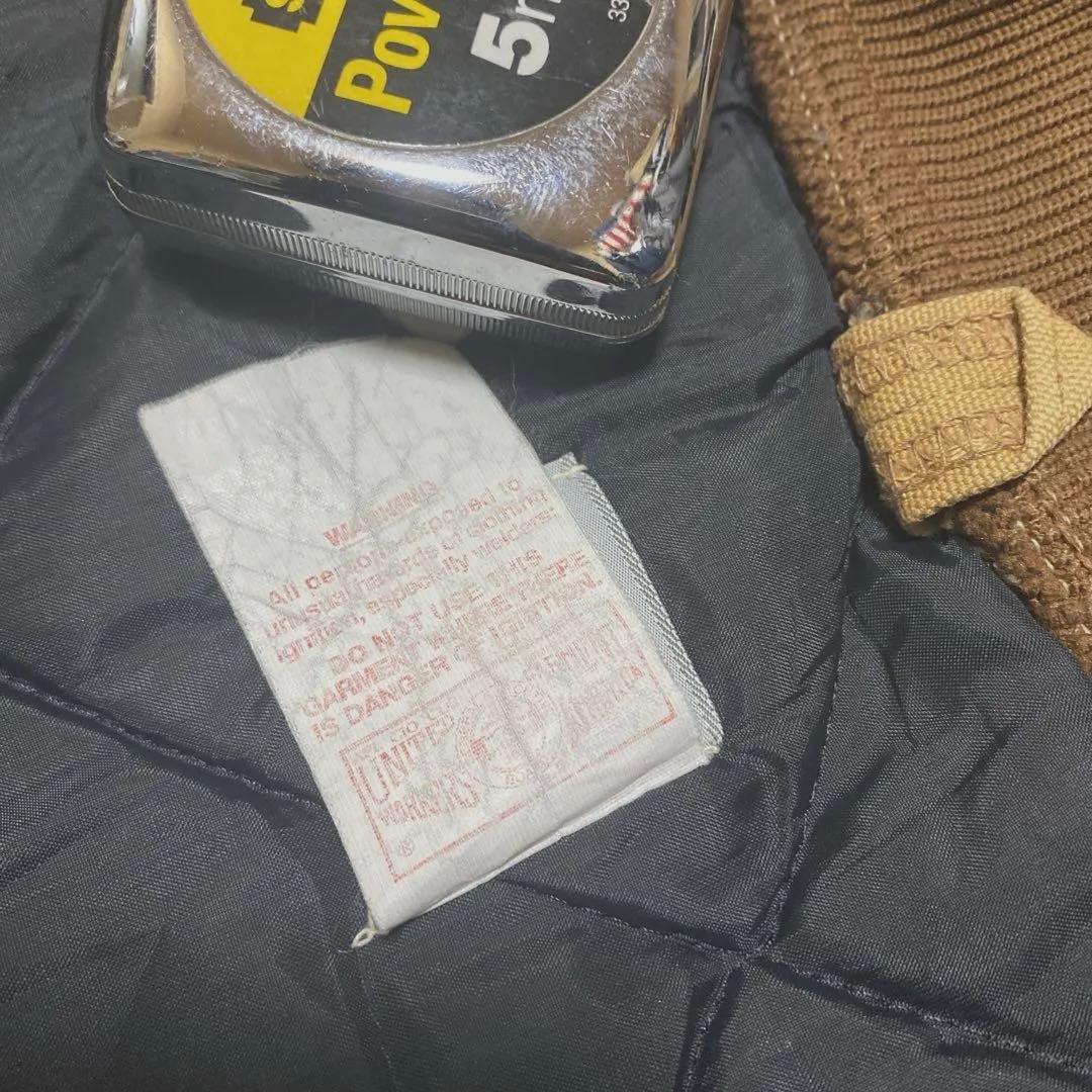 ヴィンテージ Carhartt カーハート ダック ベスト USA製 腰ゴム