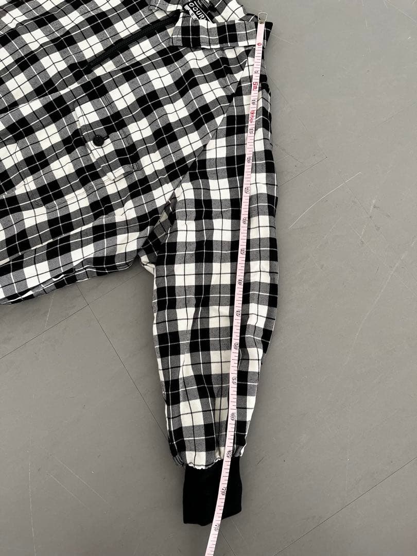 gourmet Jeansグルメジーンズ 日本製 ハーフジップ チェック柄