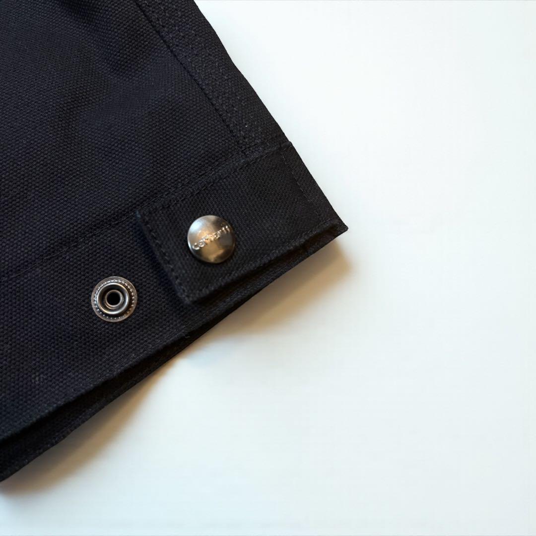 Carhartt wip デトロイトジャケット ダック 黒 カーハート M 美品