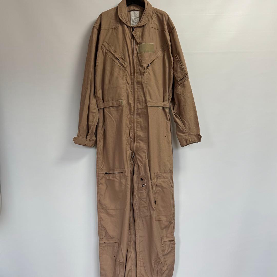米軍 CWU-27/P フライヤーズ・カバーオール 米軍ミリタリー軍服　ベージュ