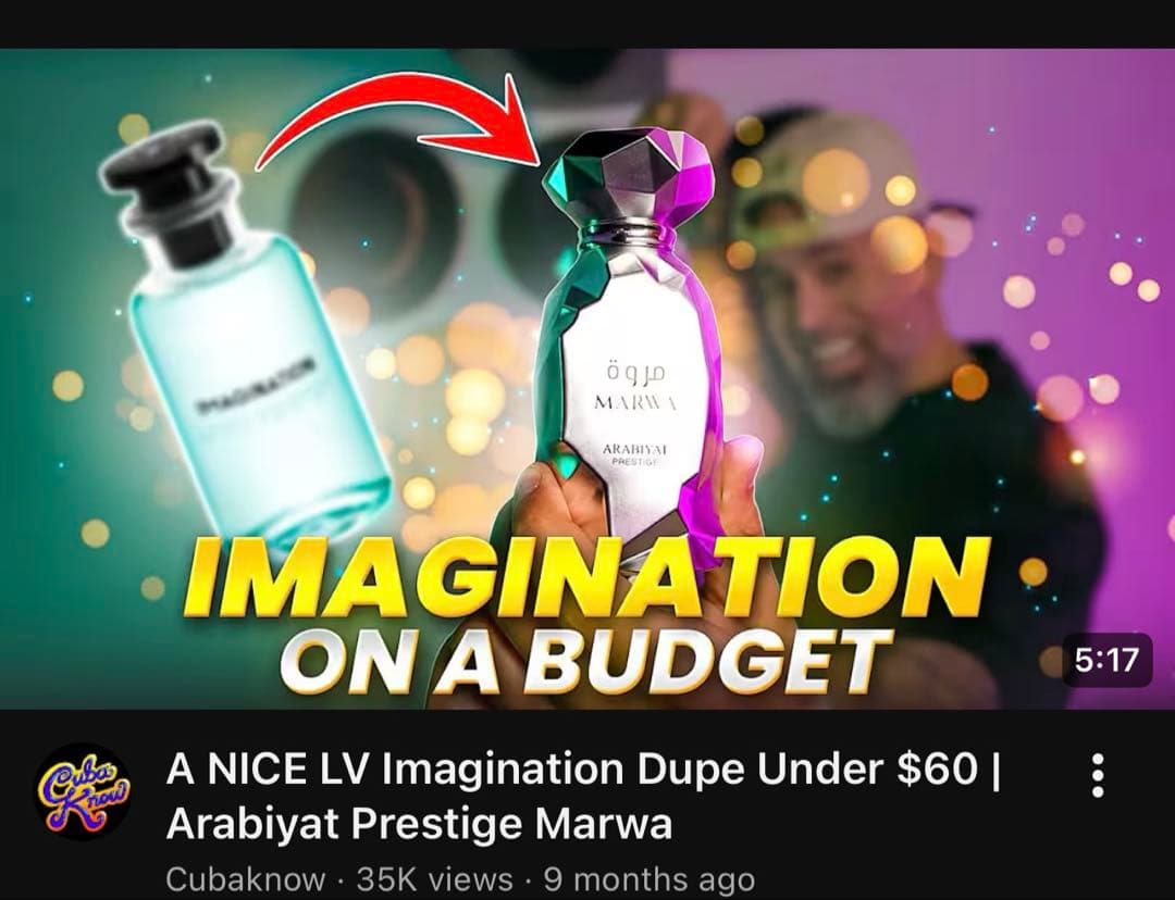 ARABIYAT Marwa 香水 LV Imagination系