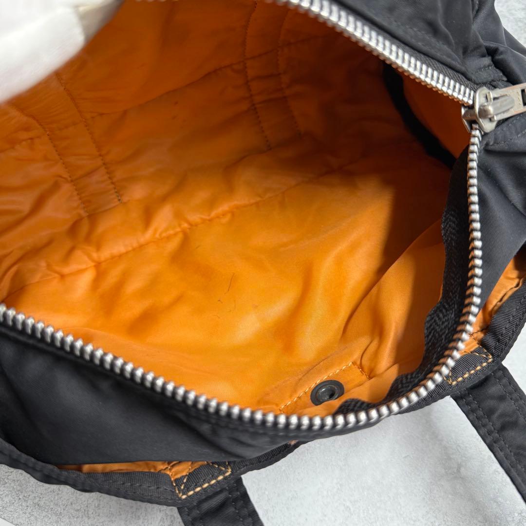 PORTER ポーター タンカー S ミニボストンバッグ ドラム型 黒