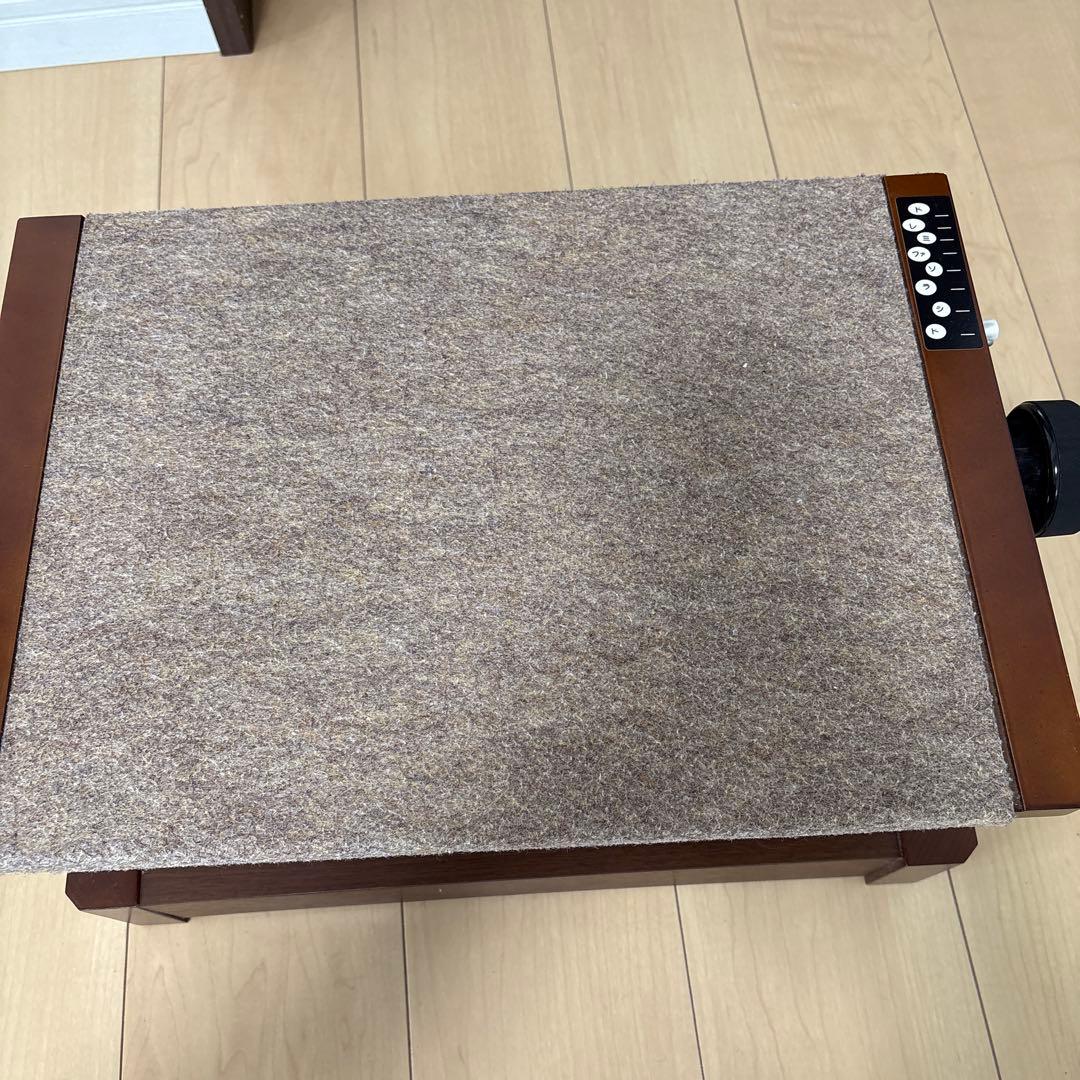 ピアノ用足台ブラウン