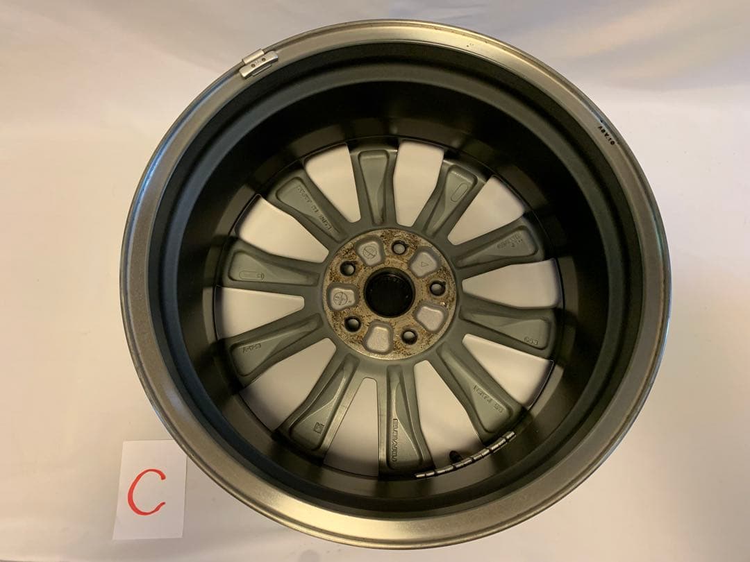4本セット 18×7J 5x114.3 +55 ENKEI製SUBARU純正