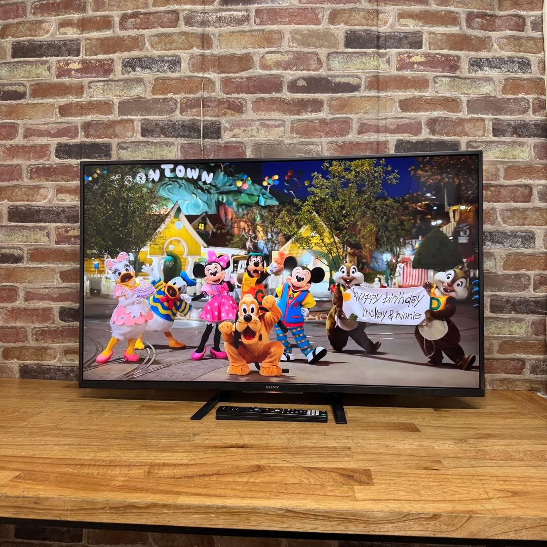 SONY 43V型 4K 液晶テレビ BRAVIA KJ-43X8000H